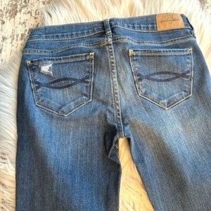Abercrombie Kids Size 14 Straight Leg Jeans Medium Wash